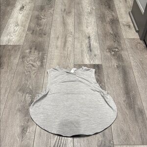 Gray Sleeveless Top